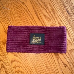 Love Your Melon Maroon Knit Headband